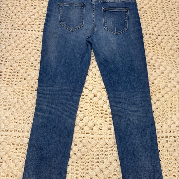 Zara Women's Blue Distressed Jeans.            #24 - Picture 11 of 13